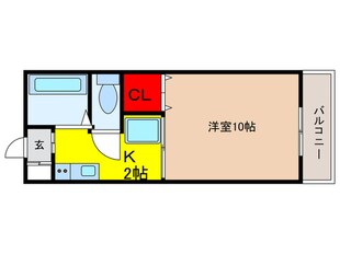 平野第２ビルの物件間取画像